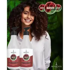 kit shampoo e condicionador linha plants - moments Paris