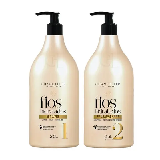 KIT HIDRATANTE FIOS HIDRATADOS – STEP 1 e 2