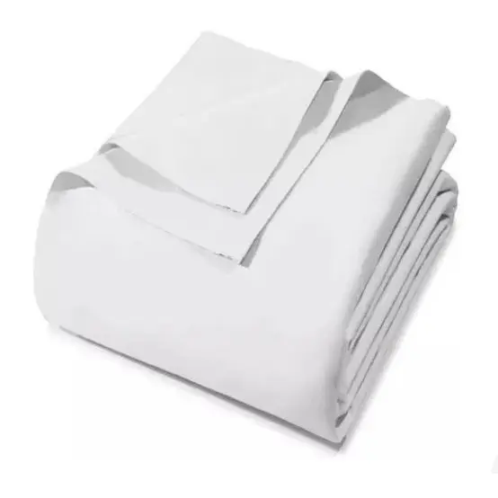 Lençol Branco Sem Elástico Padrão Presidio Cpd