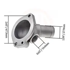 Tampa Da Carcaça Da Válvula Termostática Honda Civic 1996 1997 1998 1999 2000
