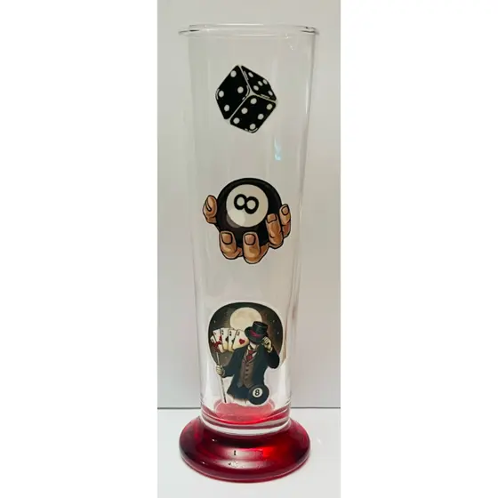 COPO TULIPA  CERVEJA 250ML VIDRO - MALANDROS - ZÉ PILINTRA - ZÉ PRETINHO - MARIA NAVALHA - MALANDRA - CATIMBO- UMBANDA