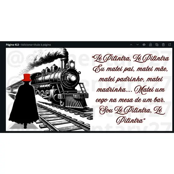 Copo de bebidas e ofertório Exu Zé Pilintra das Ferrovias 260ml vidro