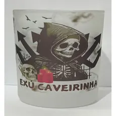 EXU MIRIM CAVEIRINHA COPO DE BEBIDAS OU OFERTORIO 260ML - UMBANDA QUIMBANDA