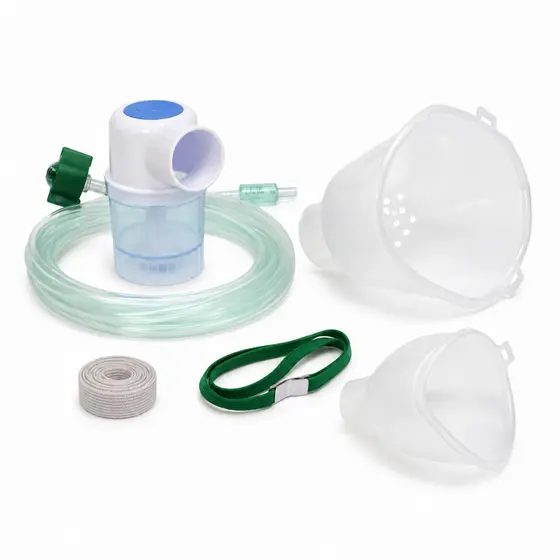 Kit Para Inalador Ns Original Mangueira Máscara e Copo Adulto e Infatil  - Omron