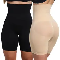 Shorts Cinta  Modeladora 4 Barbatanas de AÇO Compressão