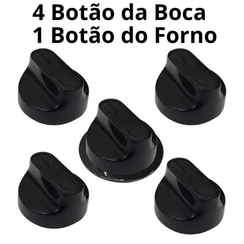 Botão Manipulo Para Fogão Consul Boca e Forno Cfo4 Cfs5 Cfs6