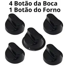 Botão Manipulo Para Fogão Consul Boca e Forno Cfo4 Cfs5 Cfs6