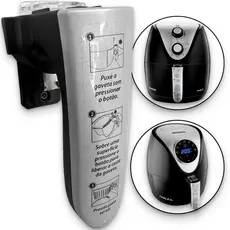 Cabo Puxador Alça Air Fryer Mondial AF-29 AF-30 AF-31