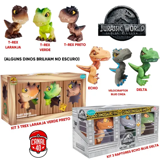 DINOSSAURO JURASSIC WORLD UNIVERSAL PUPEE BABY DINO MINI BONECO ARTICULADO BRINQUEDO RAPTORES T-REX