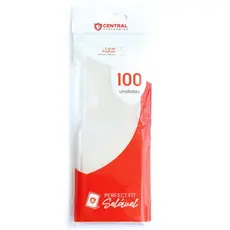 Sleeve Perfect Fit Selável Transparente 63x88mm 100un Central Protetor Carta Double ShieldPokémonTCG