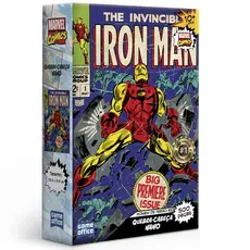 QUEBRA CABEÇA HOMEM DE FERRO 500 PEÇAS NANO TOYSTER IRON MAN DESENHO FILME SUPER HERÓI MARVEL COMICS