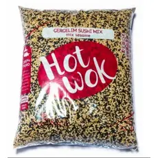 Gergelim Mix Misto Natural e Preto para Sushi Comida Japonesa Sésamo Real 1kg