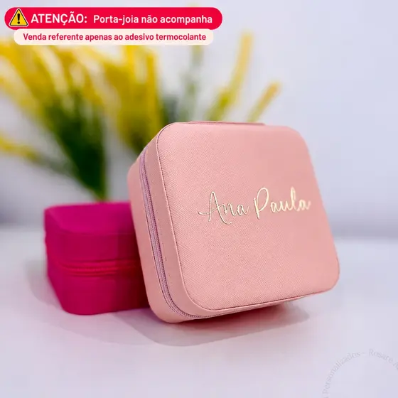 20, 30, 40 Nomes adesivos termocolantes personalizados