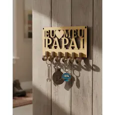 Lembrança Dia Dos Pais Porta Chaves Mdf Kit 10 Peças 0810