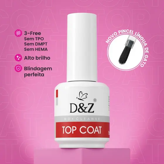 Top Coat Selante D&Z  Profissional Nail 15ML