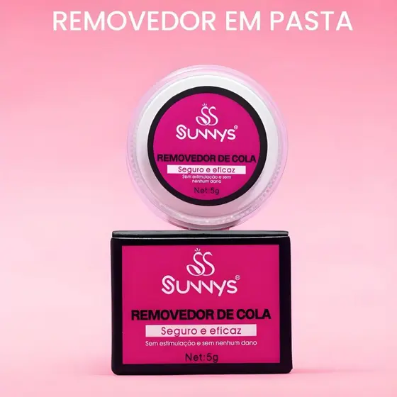 Removedor Em Gel Sunnys Remove Cola De Alongamento De Cílios