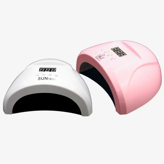 Cabine Sun 1S Pro 48W Com Suporte de Celular LED/UV Unhas Gel Acrígel