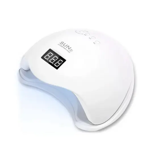 Cabine LED UV Sun 5 48W Bivolt com Timer Digital e Sensor para Unha em Gel