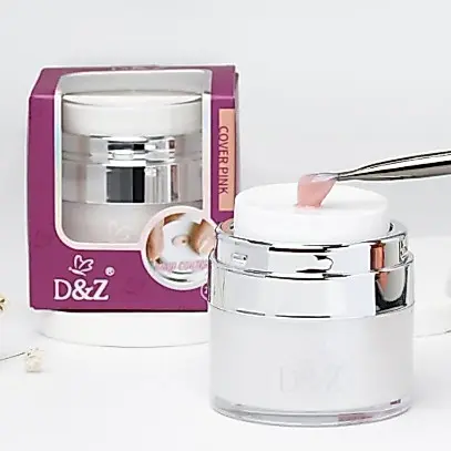 Frasco Pump Gel Hard Borboleta D&Z 22g