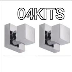 Kit acabamento quadrado metal -Combo