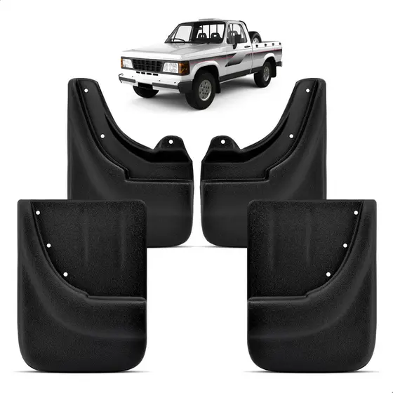 Jogo Para Barro Lameiro Dianteiro Traseiro Chevrolet D20 1985 1986 1987 1988 1989 1990 1991 1992 1993 1994 1995 1996