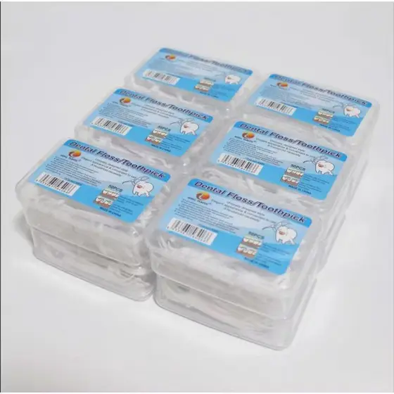 Conjunto 300/200/100/50 Fio Dental Infantil em Formato de Arco Ultra Fino para uma Limpeza Eficaz