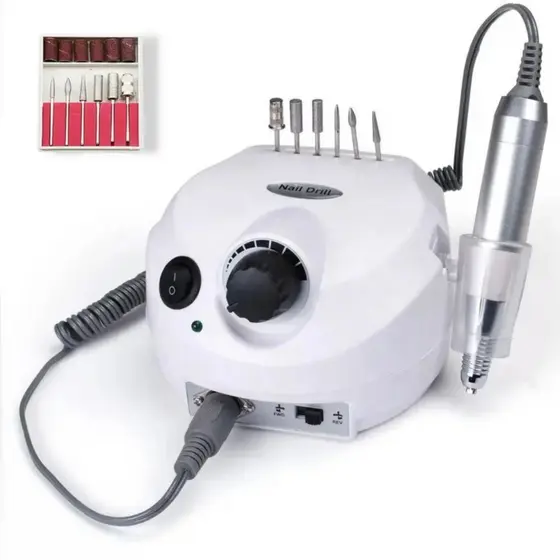 Lixadeira Motor 50.000RPM Nail Drill Professional para um Gel Bivolt 110V