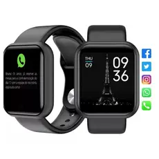 Smartwatch D20 relógio Colocar foto com tela hd y68 bluetooth  com lembrete / chamada / monitor de frequência
