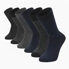 Kit Meia Social Masculina Premium Grossa fio 40 Sortida Lisa e ou Estampada
