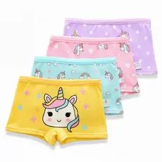 Kit Calcinha Boxer Box Importada Infantil Criança Menina Conforto Microfibra Dry