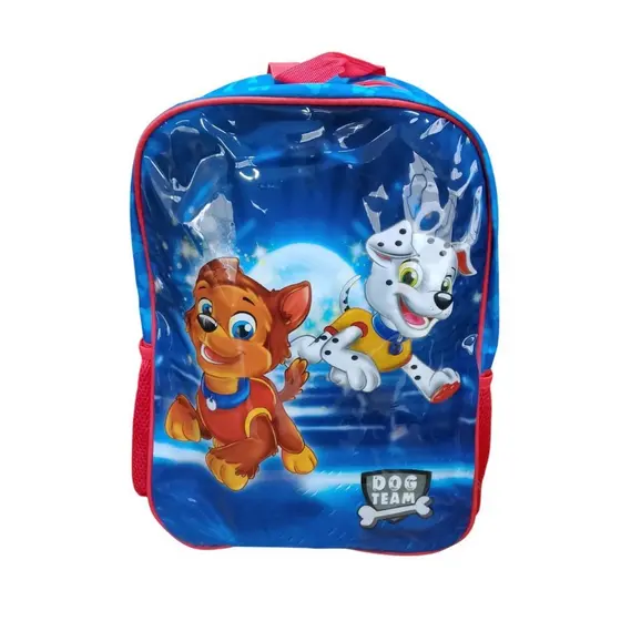 Mochila Infantil Menino Menina Costa Escolar Cachorro Herói Vibrante Moderna Resistente Envio Rapido
