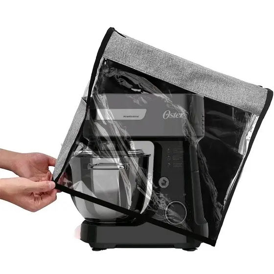 Capa Batedeira Planetária A34cmL38cm P23cm Frente Transparente