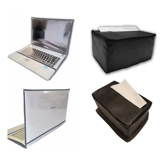 Kit 2 Capas Notebook 15 E Impressora EPSON L805 C/Porta Papel A4 Impermeável