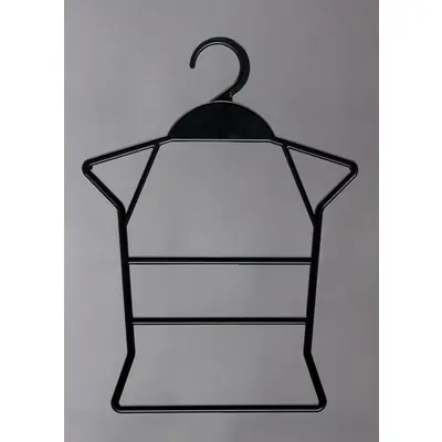 Cabide Bebê Corpinho Temos Disponível em Branco, Preto e Acrilíco
