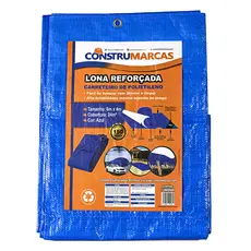Lona Reforçada 6x4 150 Micras Com Ilhós