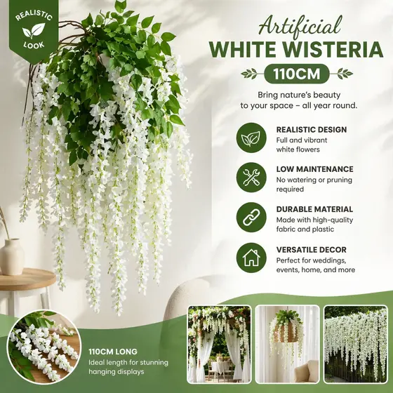 48 Conjuntos 8 Cores A Escolha Creeper De Flores Artificiais Durável Resistente Oculta E Decora Armazenamento Fácil