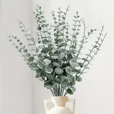 48 Kit Folhas Artificiais Com Visual Natural Sempre Frescas Montagem Imediata Baixo Custo De Manutenção