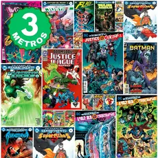 Papel de Parede Batman DC Super Heróis Colorido Gibi Quadrinhos Manga Lavável Achadinhos Shopee