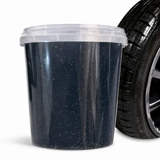 Pretinho Para Pneu Holográfico Furta Cor 220ml Dura Até 1 Mês