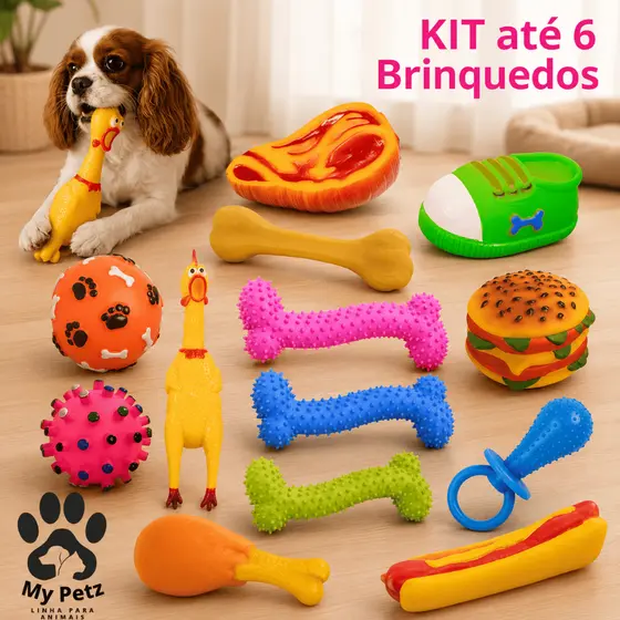 Brinquedos Mordedor Cachorro Pet Pequeno Médio Porte Brinquedinho Pet Mordedor