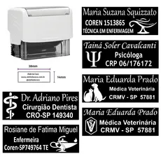 Carimbo Automático Personalizado Para Advogados Engenheiros Professores Pedagógicos