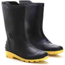 Bota Galocha Grendene Chuva PVC Impermeável solado Amarelo