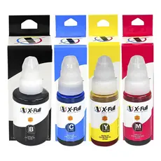 Kit Refil de Tinta Canon GI-190 G3110 G4100 Genérico 4 Cores Impressora Tanque Recarga