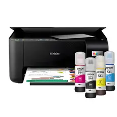 Impressora Multifuncional Epson EcoTank L3250 Wi-Fi Tanque de Tinta Colorida Scanner Copiadora + Tinta T544