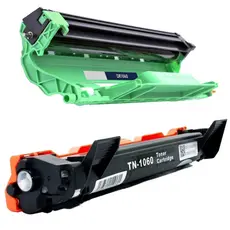 Kit Toner + Cilindro Compatível Brother TN-1060 + DR-1060 HL-1212W Impressora Laser