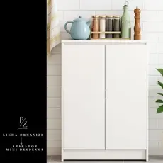 Armário Multiuso 100% MDF – Moderno e Perfeito para Cozinha ,Lavanderia e Aparador Cantinho do Café