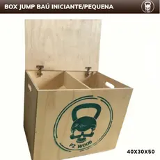 Jump Box - Caixa Box Jump 40x30x50 - Jump Box Iniciante/Pequena