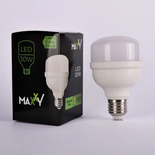 Lâmpada super LED 30W Bulbo frio 6500k