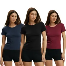 Kit Com 10 Camiseta T-shirt Feminina Atacado