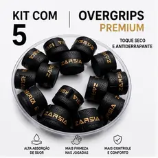 5 Overgrip Fita Super Grap Seca Raquete Beach Tennis